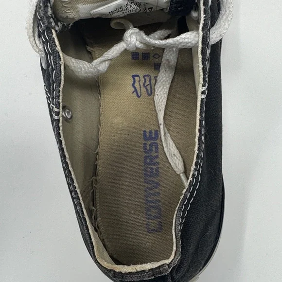 Converse Classic Black and White Canvas Shoes - Picture 7 of 8